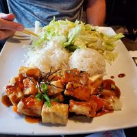 Tofu Teriyaki at BITE Teriyaki and Pho in Mount Vernon