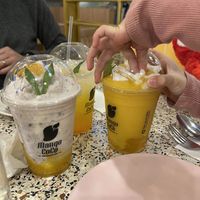 Mango beverages   at Mango CoCo Thai Dessert Cafe Sydney in Haymarket