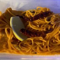 Tom Yum spaghetti. Was ok at best    at Mango CoCo Thai Dessert Cafe Sydney in Haymarket