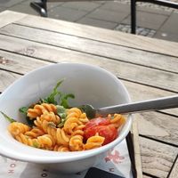 Veganer Pastasalat at Woyton in Oldenburg