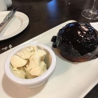 Chocolate and orange pudding   at Armagh City Hotel in Armagh