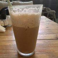 Iced almond Cappuccino   at Chatter Box in Mahe