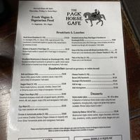   at The Pack Horse Cafe in Bridport