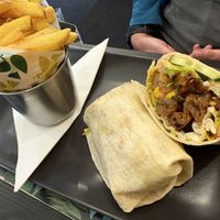 Thai wrap  at The New Denver in Cullen