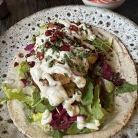 Celeriac Shawarma   at Rising Café in Lincoln