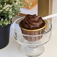 Vegan Molten Choc Cupcake at Delcie's Desserts and Cakes in Central Singapore