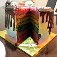 Rainbow Cake  at Delcie's Desserts and Cakes in Central Singapore
