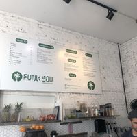 Menu  at Funk You Natural Food in Berlin