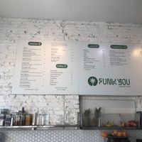 Menu   at Funk You Natural Food in Berlin