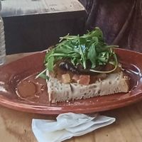 sorry for my bad picture (the bread and the olive oil are delicious) at Alfalfa Bar in Sevilla