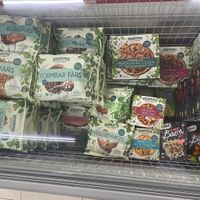 Freezer  at El Sueco Supermercado in Barcelona