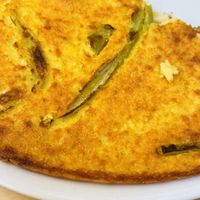 Farinata con peperoni   at Lo Spuntino in Loano