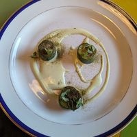 Antipasto di zucchine at Trattoria La Madia in Brione