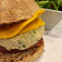 Vegan tuna melt at Kingsbury Street Cafe in Chicago