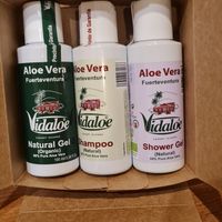 Gel douche et shampoing at Vidaloe Fuerteventura Agualoe SL Aloe Vera in Fuerteventura