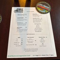   at Jemez Mountain Brewhouse in Jemez Springs