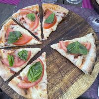 Pizza vegana  at El Gran Pez in Ciudad De La Costa