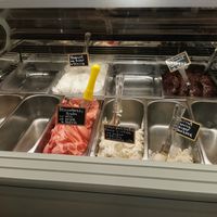 Few of all the options at YellowCat Gelato & Cake in Burgas