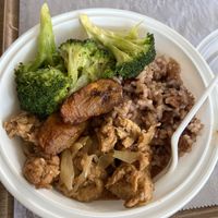 You choose what you would like to eat  at Uptown Veg 2 in New York City