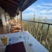 View from the restaurant  at Starlight Restaurant in Corfu