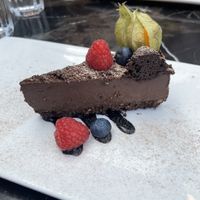 Chocolate Torte  at La Vecchia Scuola Italian Restaurant in York