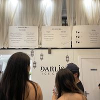 Vegan options  at Darlish Ice Cream in London