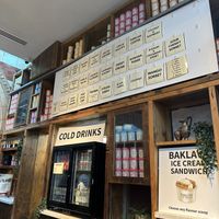 The coconut raspberry was divine. My husband had sour cherry   at Darlish Ice Cream in London