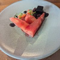 Watermelon at Ascough's Bistro in Market Harborough