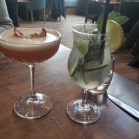 Mocktails at Ascough's Bistro in Market Harborough