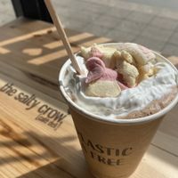 Coconut milk hot chocolate 😋  at The Salty Crow in Lowestoft