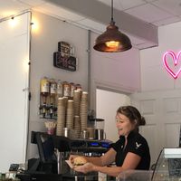 AMAZING hoisin ‘duck’ sourdough rolls and mocha / latte. Definitely visit!  at The Salty Crow in Lowestoft