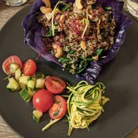 Main: Salad. 3.5/5. Good but not my cup of tea. at Restaurant l'Angelus in Montpellier