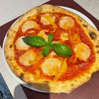 Pizza Vegana with extra peppers  at 128 in Vittorio Veneto