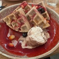 Waffles  at Twisted Dessert Bar in Fitzroy