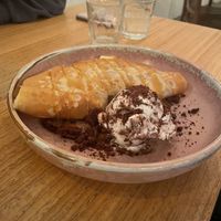 Banana and banofee crepe  at Twisted Dessert Bar in Fitzroy
