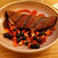 Chocolate crepe at Twisted Dessert Bar in Fitzroy