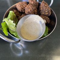 Falafel  at The Delft Bistro in Marquette