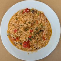 Vegetable Risotto at Tavern O Magos in Crete