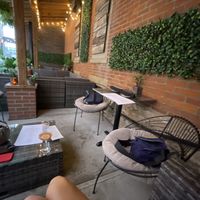 Private table in a cabana   at ['plas] in Columbus