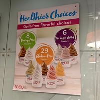 Sign at TCBY in Fort Collins