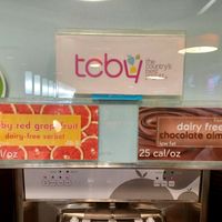 Vegan options at TCBY in Fort Collins