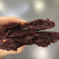 Red velvet cookie   at Heeso 희소 in Busan
