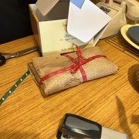 Packing up my choices  at Heeso 희소 in Busan