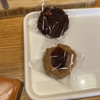 Cookie and a blueberry muffin   at Heeso 희소 in Busan