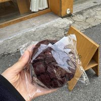 Red velvet cookie, 4800 wonn  at Heeso 희소 in Busan