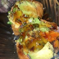 avocado tofu pockets  at Sancha Sushi in San Francisco