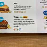 Menú   at Six Board Game Cafe in Madrid