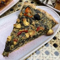 Spinach quiche  at La Boulangerie  in Basel