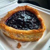 Blueberry cheesecake   at Fairy Cakes in Vancouver