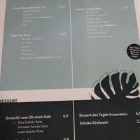 Speisekarte at blattwerk in Freiburg